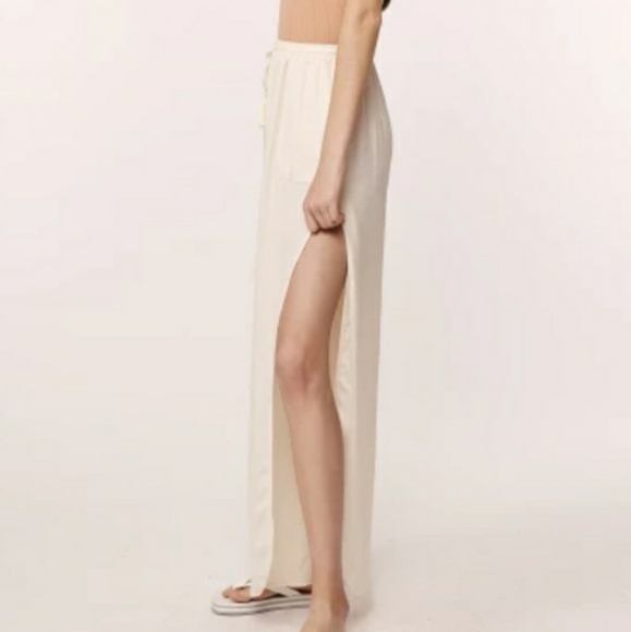 FREE PEOPLE Relaxed Side Slit Pants - Picture 4 of 6